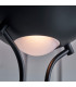 Rome Mother & Child Lamp Matt Black, Opal Glass, 1x R7s