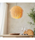 Pushpa Pendant Ceiling Light Natural Rattan, 1x E27