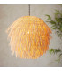 Pushpa Pendant Ceiling Light Natural Rattan, 1x E27