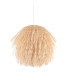 Pushpa Pendant Ceiling Light Natural Rattan, 1x E27