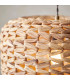 Toca Wire Frame Pendant Ceiling Light Natural Water Hyacinth, 1x E27