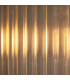 Ridgeton Bar Pendant Ceiling Light Antique Brass Plate, Clear Ribbed Glass, 4x E14