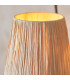 Wriggle Multi Arm Floor Lamp Matt Black, Natural Raffia, 3x E14