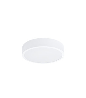 Onyx Cylindrical Ceiling Light 30cm White LED 3000K-1