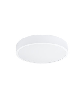Onyx Cylindrical Ceiling Light 40cm White LED 3000K-1