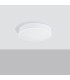 Onyx Cylindrical Ceiling Light 40cm White LED 3000K-3