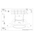 Onyx Cylindrical Ceiling Light 40cm White LED 3000K-6