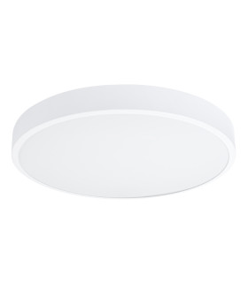 Onyx Cylindrical Ceiling Light 60cm White LED 3000K-1