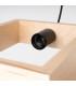 Aries Square Pendant Ceiling Light Natural Wood-8