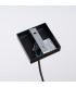 Aries Square Pendant Ceiling Light Wenge-4