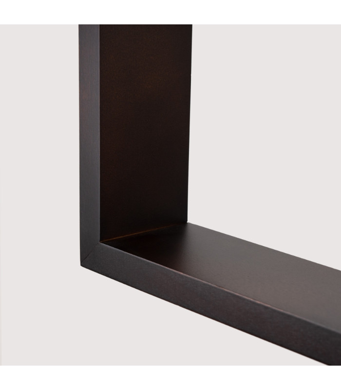 Aries Square Pendant Ceiling Light Wenge-6