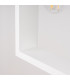 Aries Square Pendant Ceiling Light White-8