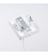 Aries Square Pendant Ceiling Light White-9
