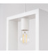 Aries Square Pendant Ceiling Light White-11