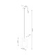 Aries Square Pendant Ceiling Light White-13