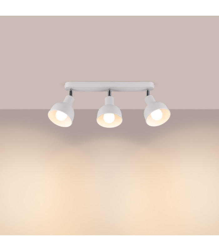 Elba Ceiling Spotlight Bar Dome White-2