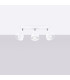 Elba Ceiling Spotlight Bar Dome White-3