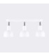 Elba Ceiling Spotlight Bar Dome White-6
