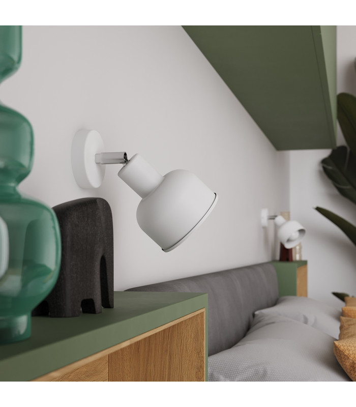 Elba Ceiling Spotlight Bar Dome White-15
