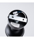 Elba Dome Single Spotlight Black-4
