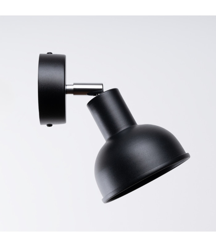 Elba Dome Single Spotlight Black-6