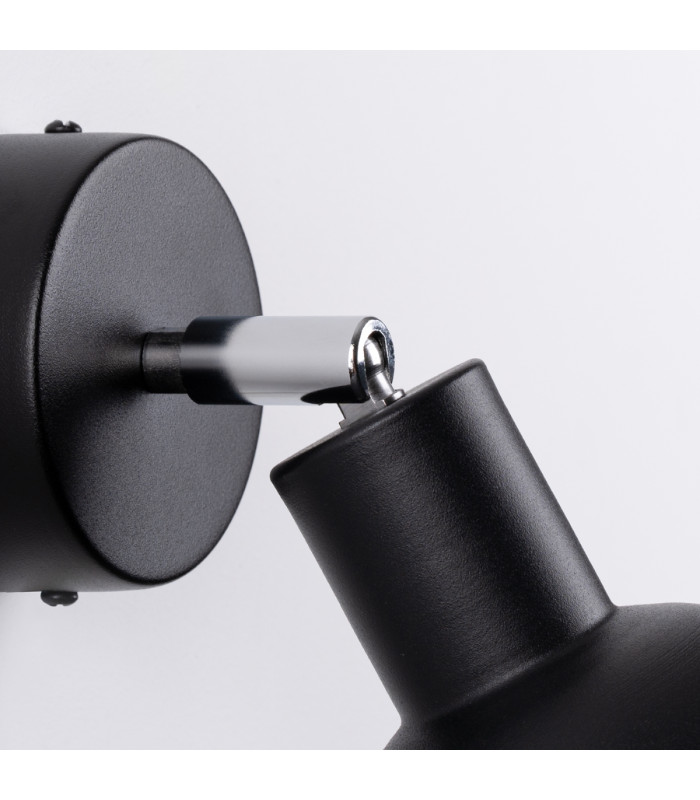 Elba Dome Single Spotlight Black-9