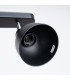 Elba Twin Ceiling Spotlight Dome Black-5