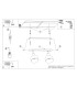 Elba Twin Ceiling Spotlight Dome Black-13