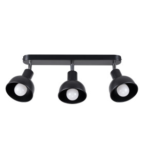 Elba Ceiling Spotlight Bar Dome Black-1