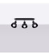 Elba Ceiling Spotlight Bar Dome Black-3