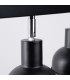 Elba Ceiling Spotlight Bar Dome Black-4