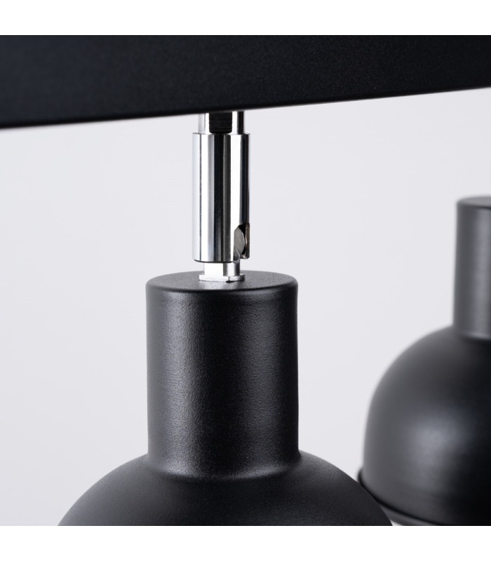 Elba Ceiling Spotlight Bar Dome Black-4