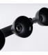 Elba Ceiling Spotlight Bar Dome Black-6