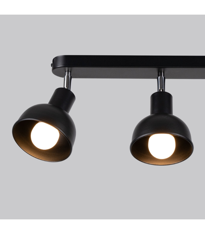 Elba Ceiling Spotlight Bar Dome Black-9