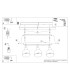Elba Ceiling Spotlight Bar Dome Black-13