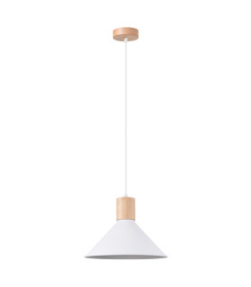Jaga 30cm Dome Pendant Ceiling Light White-1