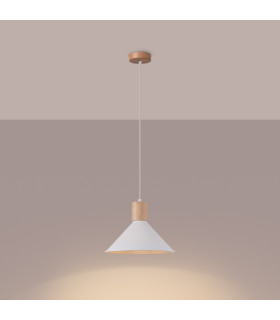 Jaga 30cm Dome Pendant Ceiling Light White-2