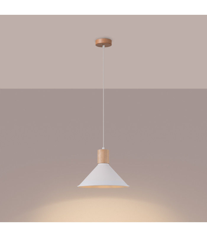 Jaga 30cm Dome Pendant Ceiling Light White-2