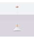 Jaga 30cm Dome Pendant Ceiling Light White-3