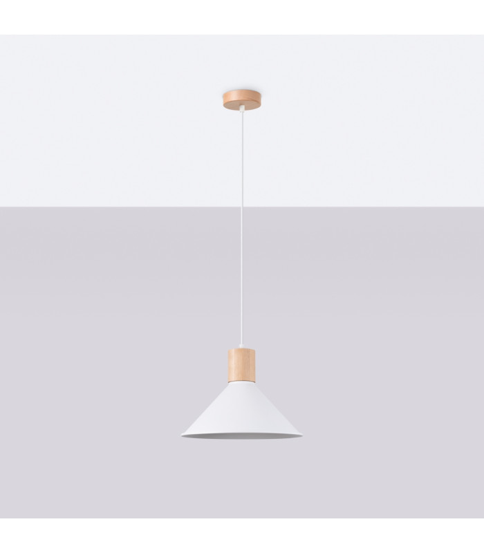 Jaga 30cm Dome Pendant Ceiling Light White-3