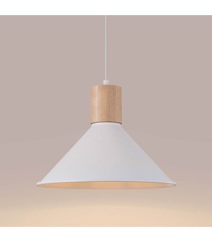 Jaga 30cm Dome Pendant Ceiling Light White-4