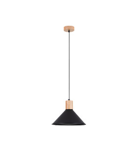 Jaga 30cm Dome Pendant Ceiling Light Black-1