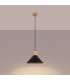 Jaga 30cm Dome Pendant Ceiling Light Black-2