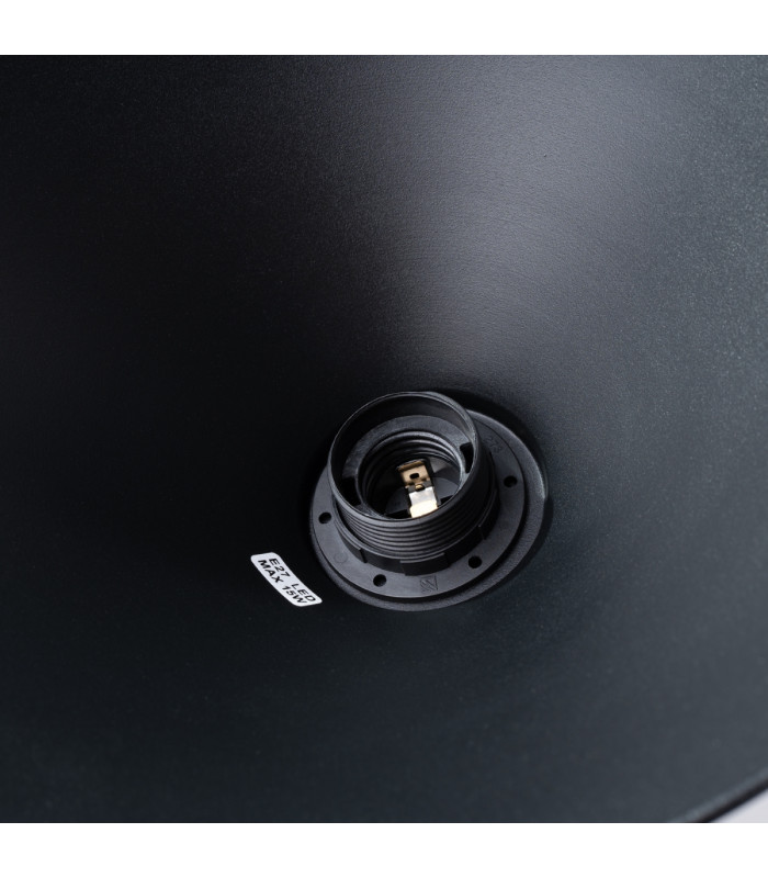 Jaga 30cm Dome Pendant Ceiling Light Black-4