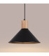 Jaga 30cm Dome Pendant Ceiling Light Black-7