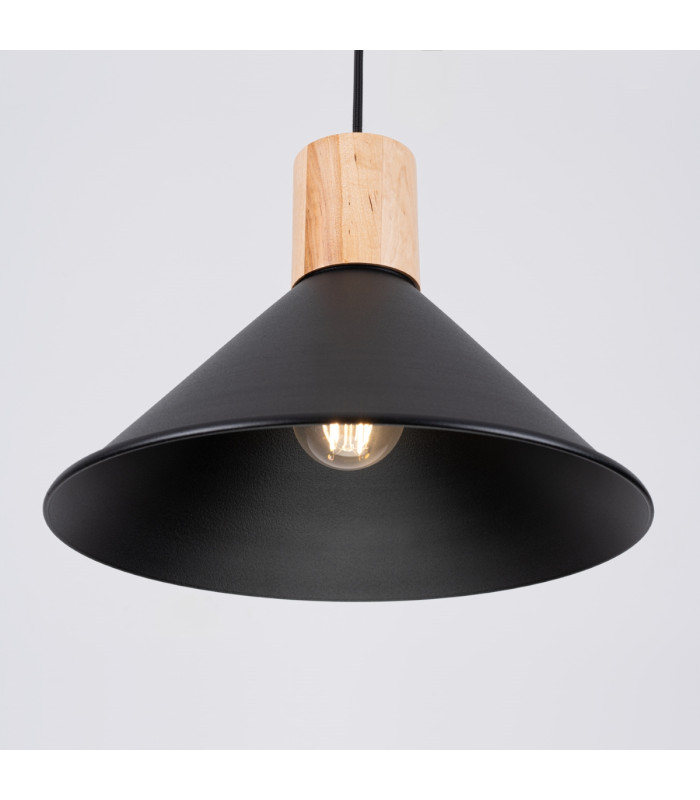 Jaga 30cm Dome Pendant Ceiling Light Black-11