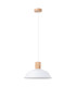 Fano 34cm Dome Pendant Ceiling Light White-1