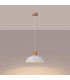 Fano 34cm Dome Pendant Ceiling Light White-2
