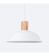 Fano 34cm Dome Pendant Ceiling Light White-4