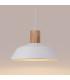 Fano 34cm Dome Pendant Ceiling Light White-5